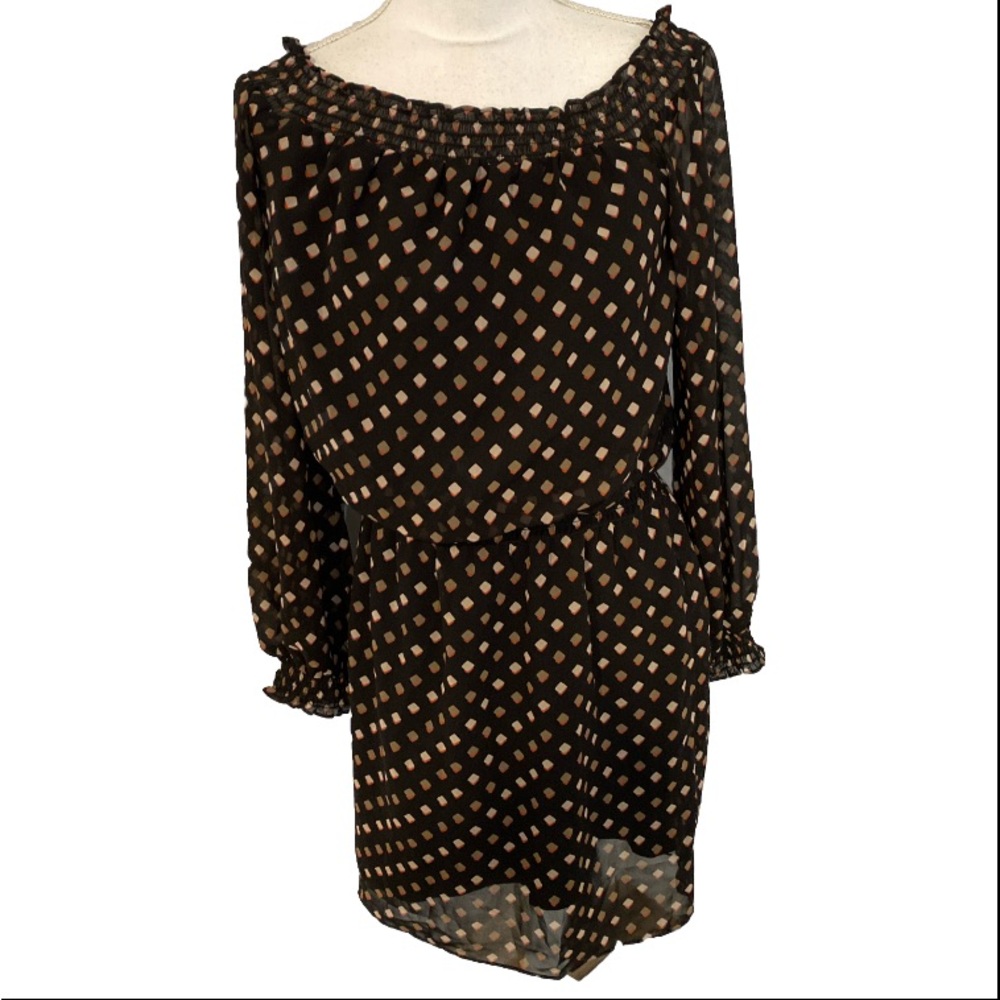 White House Black Market Long Sleeve Dress